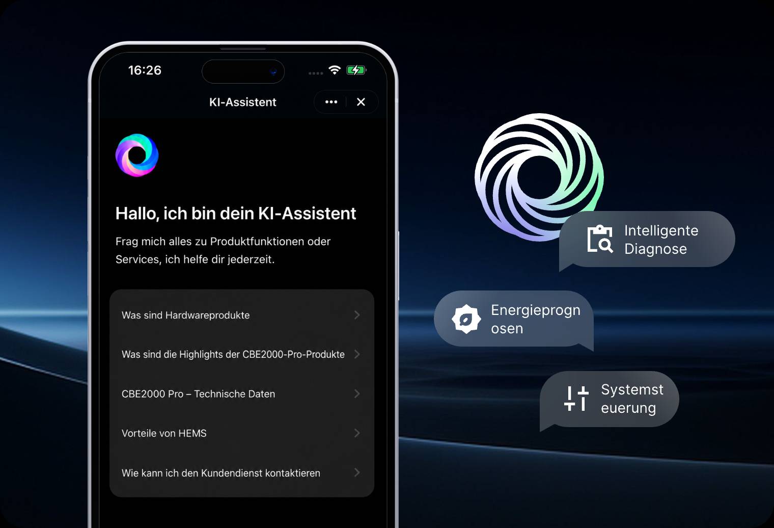 Adaptiver KI-Energieassistent