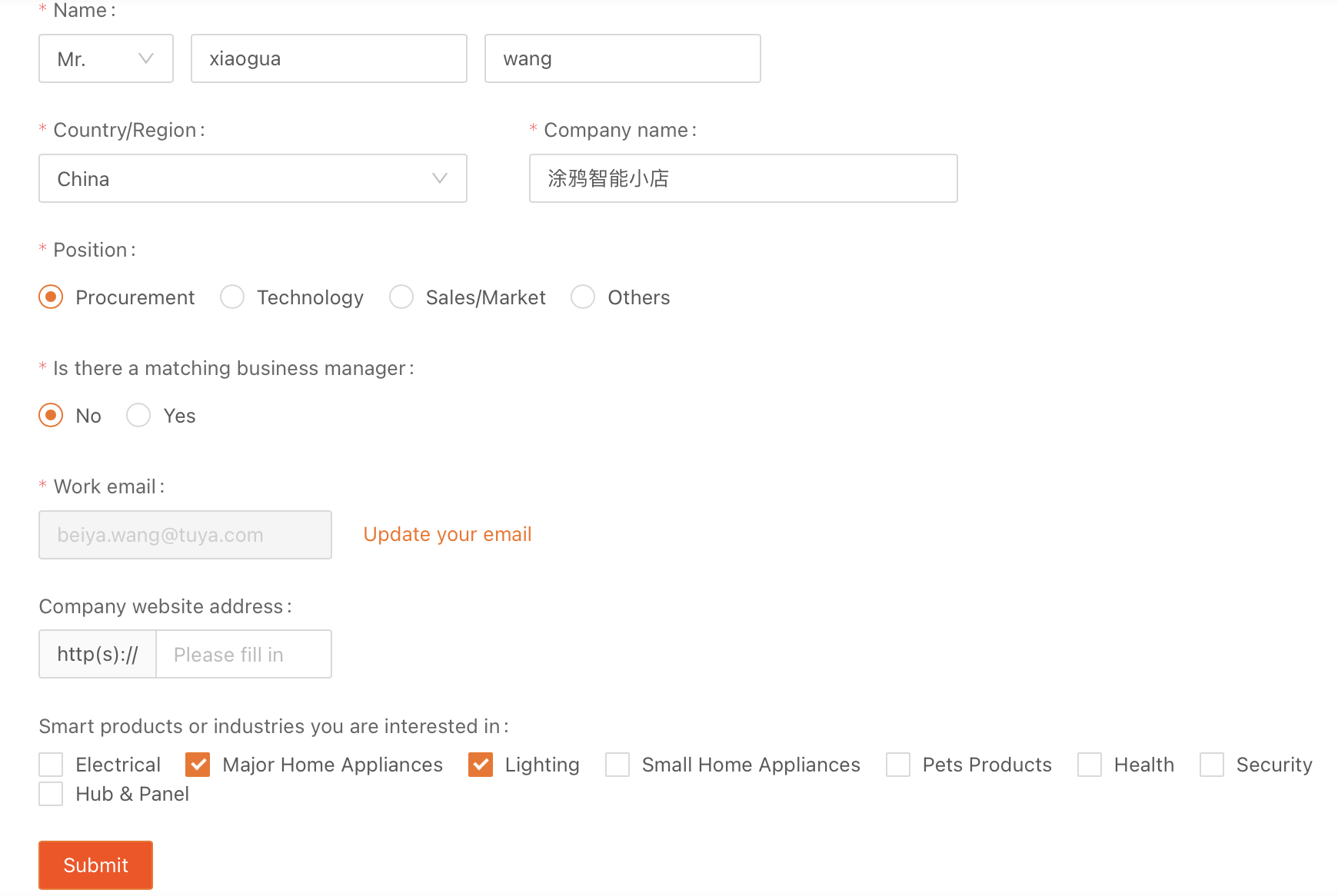 Tuya Expo Platform User Manual