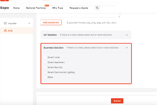 Tuya Expo Platform User Manual
