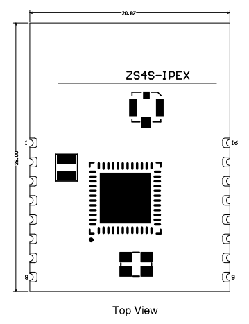 ZS4S-IPEX Module Datasheet