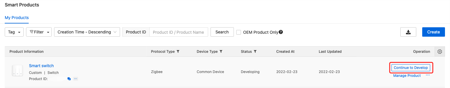 Connecting to Sub-devices