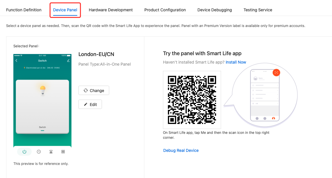 Connecting to Sub-devices
