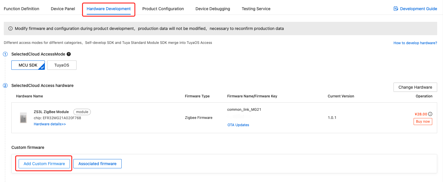 Connecting to Sub-devices