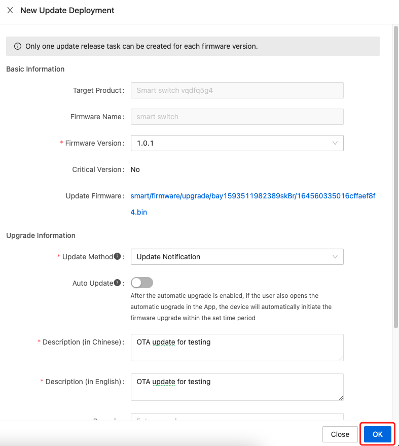 Connecting to Sub-devices