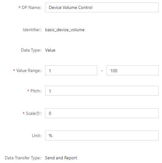 Device Volume Control