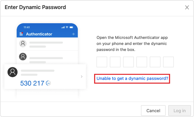 Dynamic password