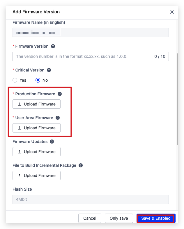 Flash Firmware and Authorize Module