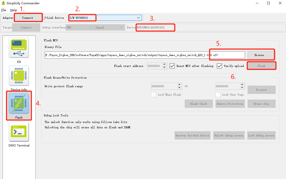 Flash Firmware and Authorize Module