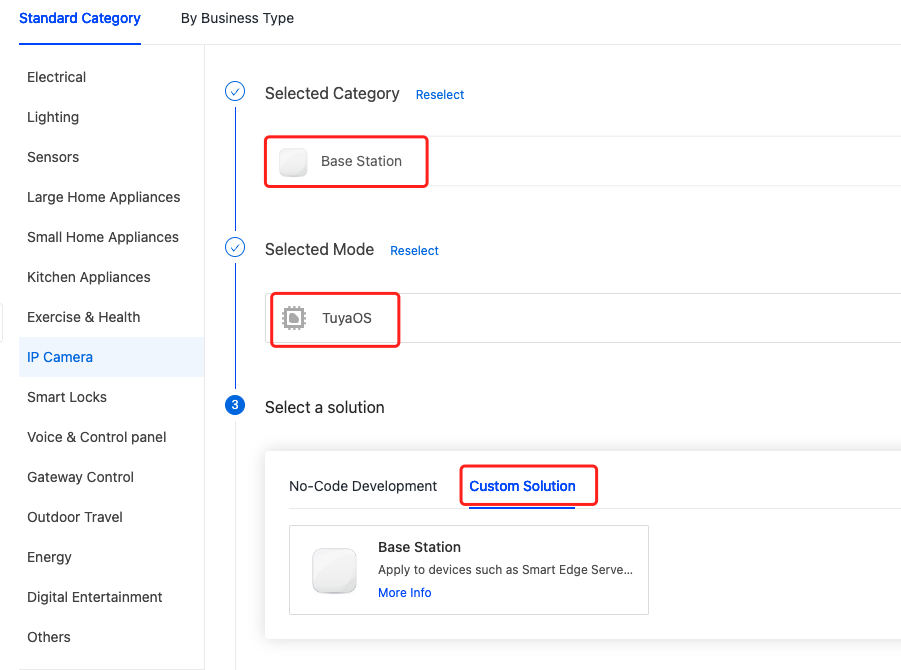 Configure Base Station Solution