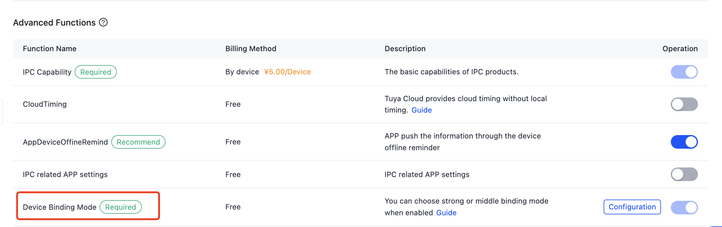 Device Pairing