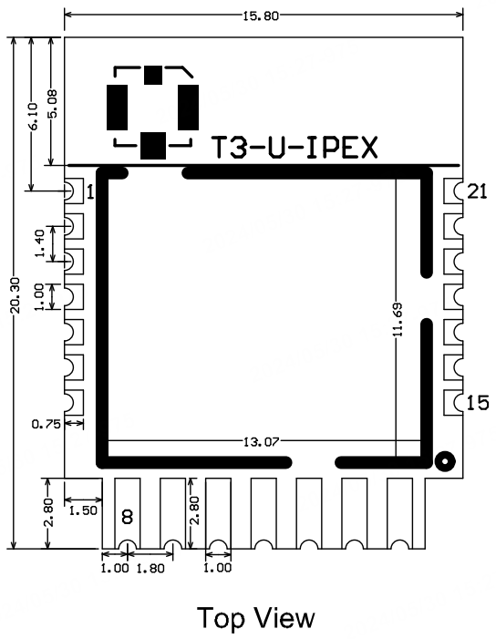 T3-U-IPEX Module Datasheet