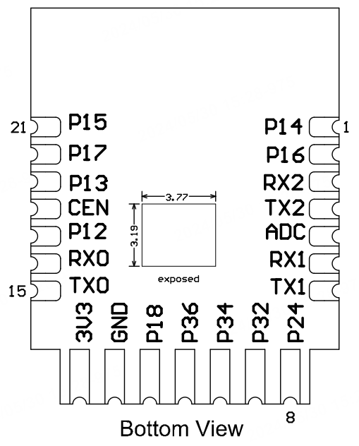 T3-U-IPEX Module Datasheet