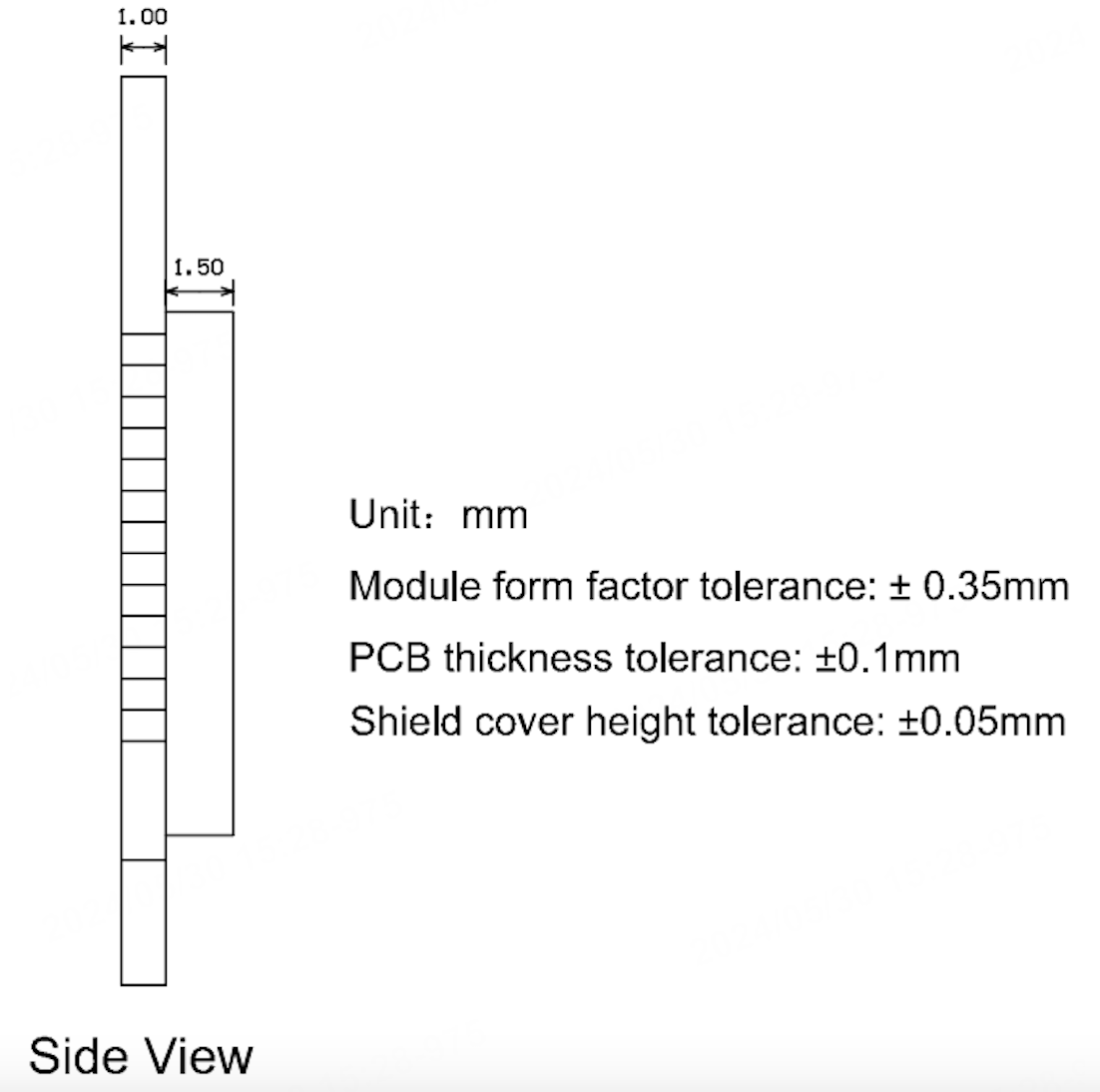 T3-U-IPEX Module Datasheet