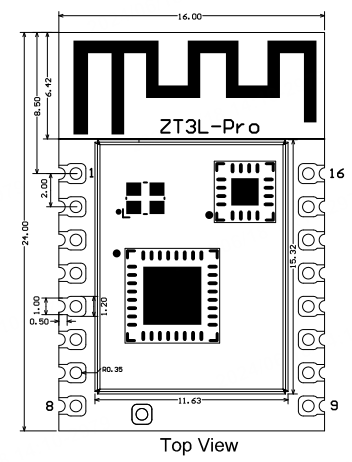 Mechanical dimensions 1