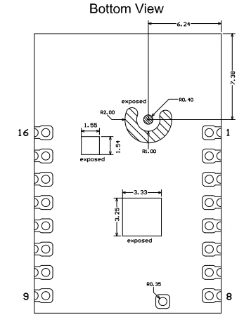 Mechanical dimensions 2