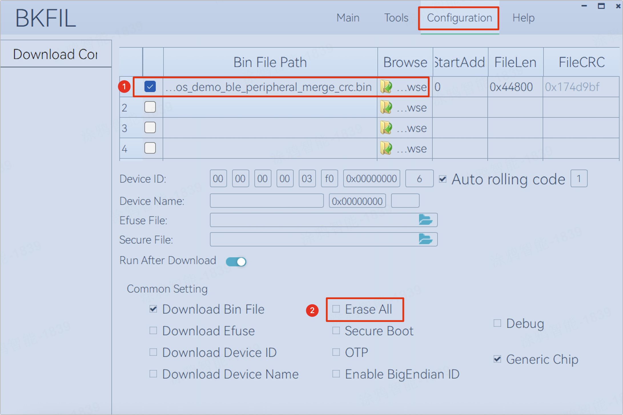 Bluetooth LE–BK3633