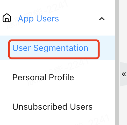 user segmentation