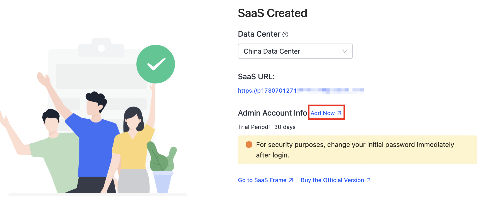 saas platform created