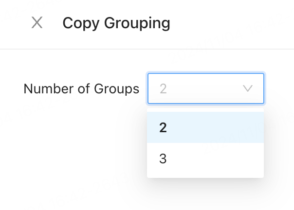 copy grouping