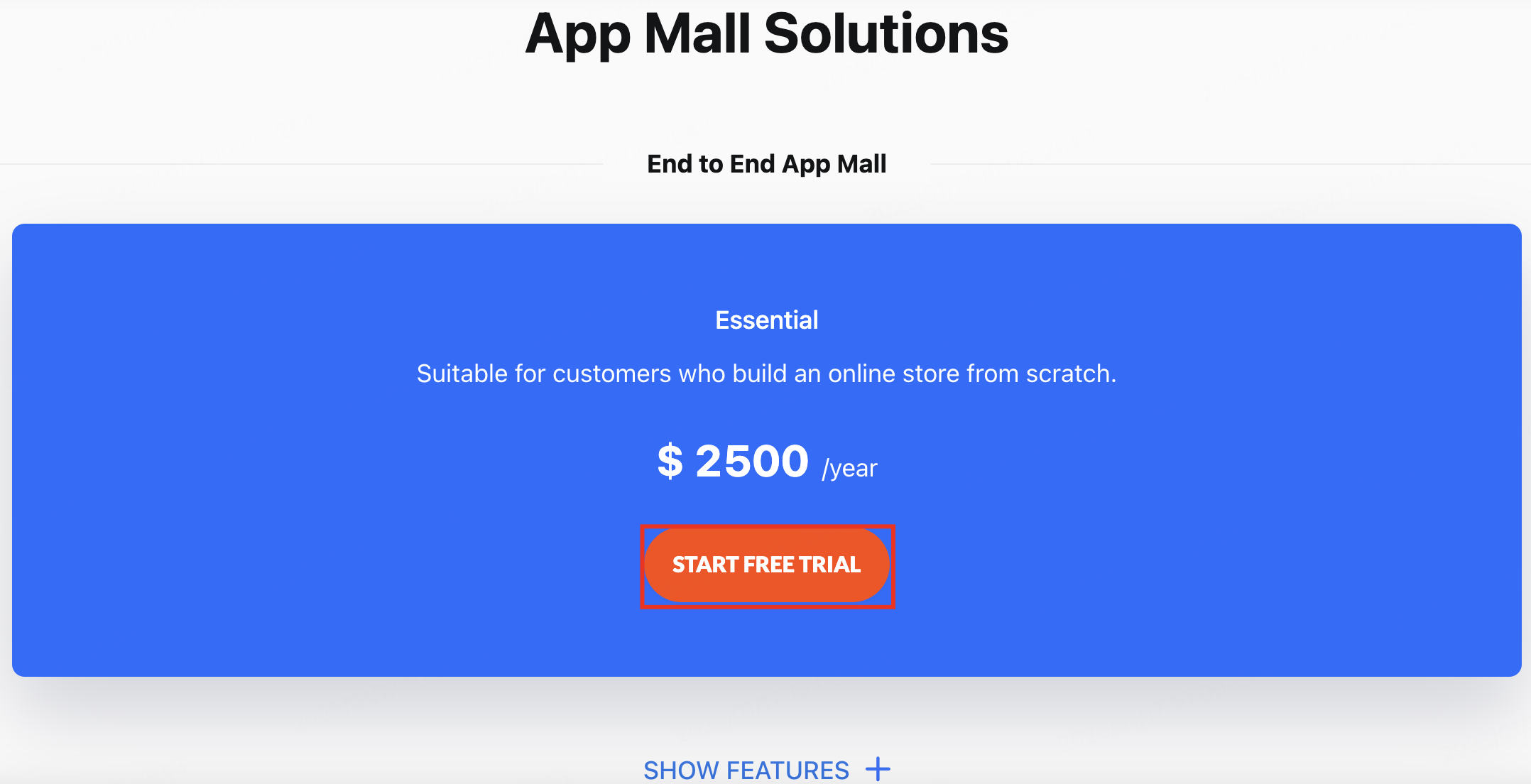 App mall