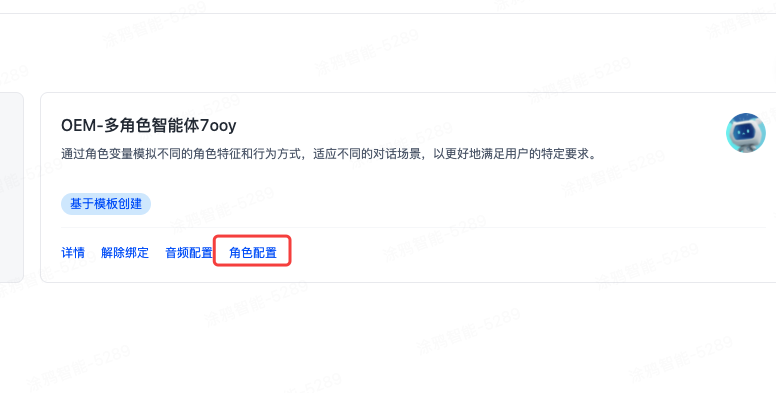 配置角色变量
