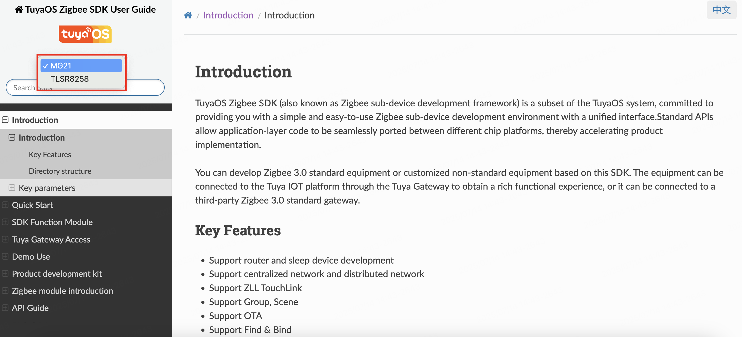 Switch the chip platform