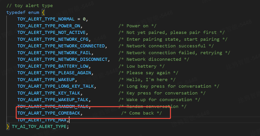 Add an enum