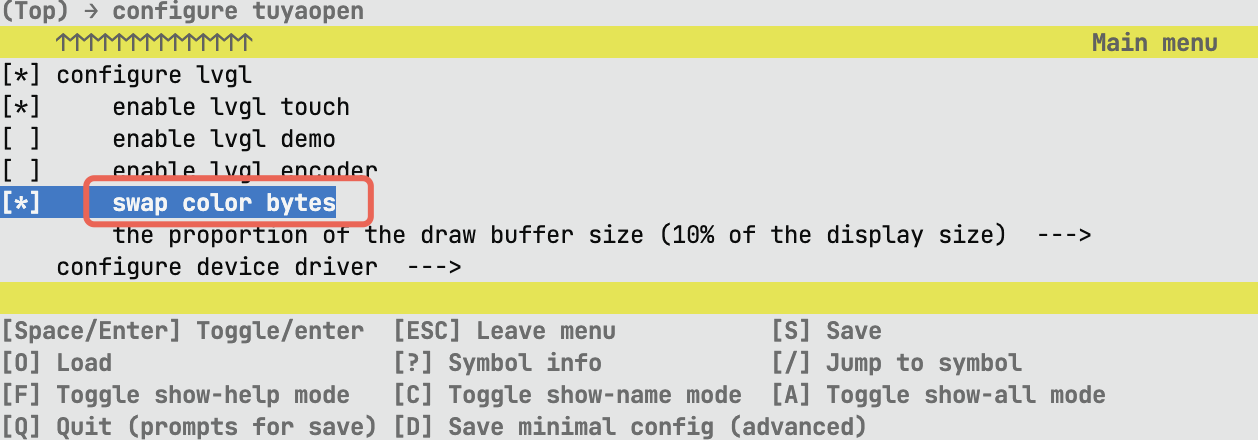 Enable color inversion
