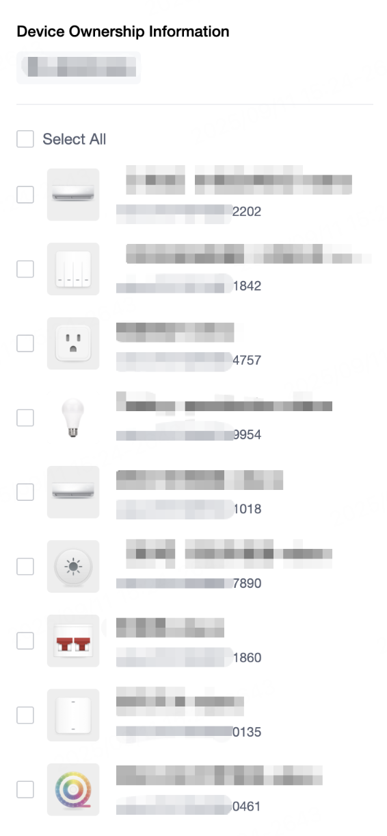 Select device