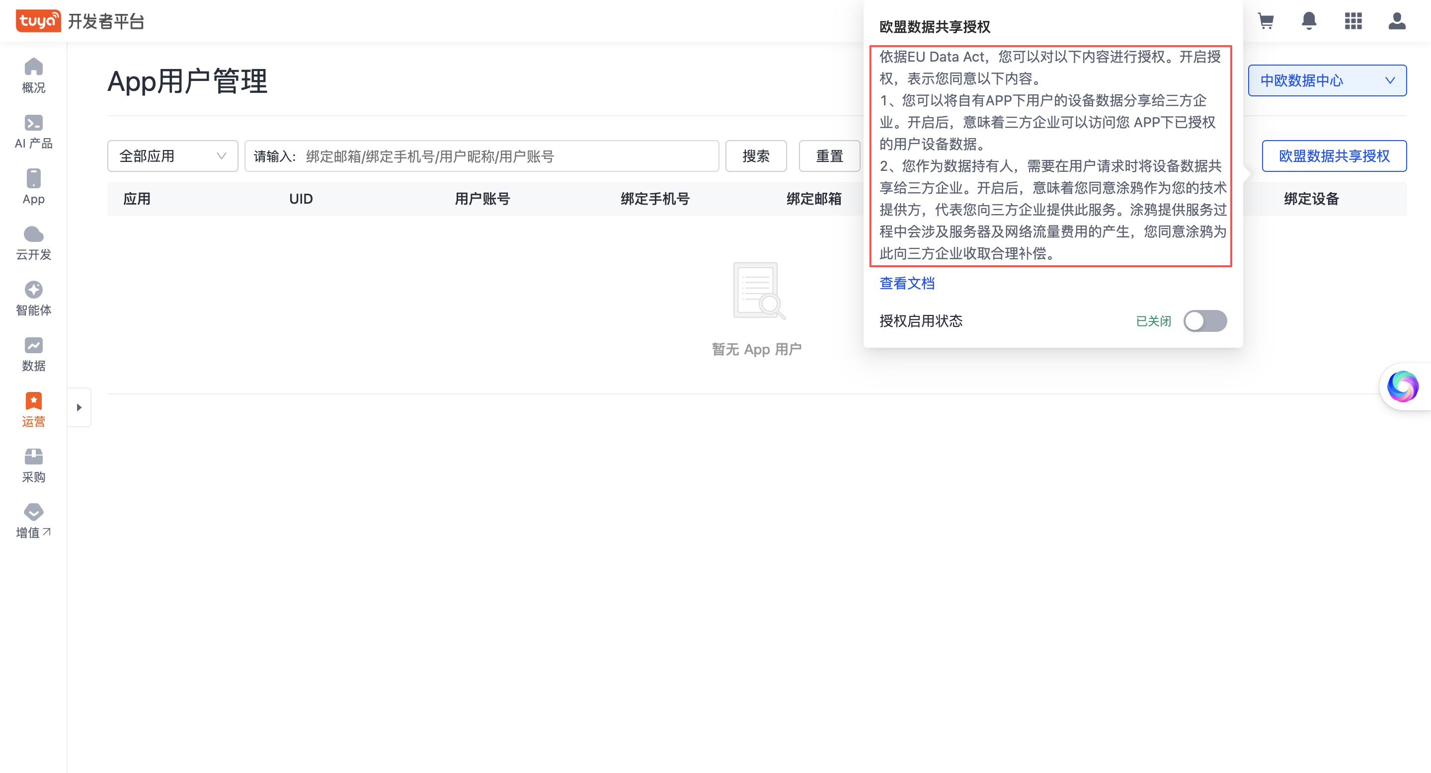 设备数据共享