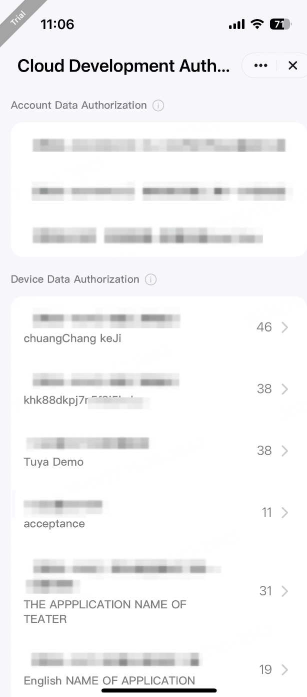 Device Data Sharing