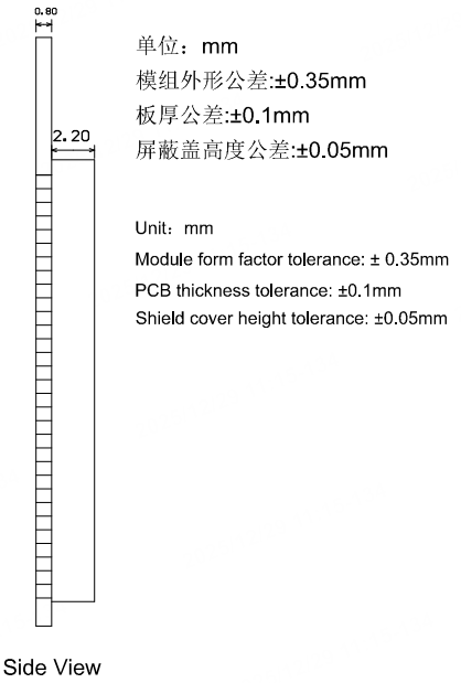 WBRV 模组规格书