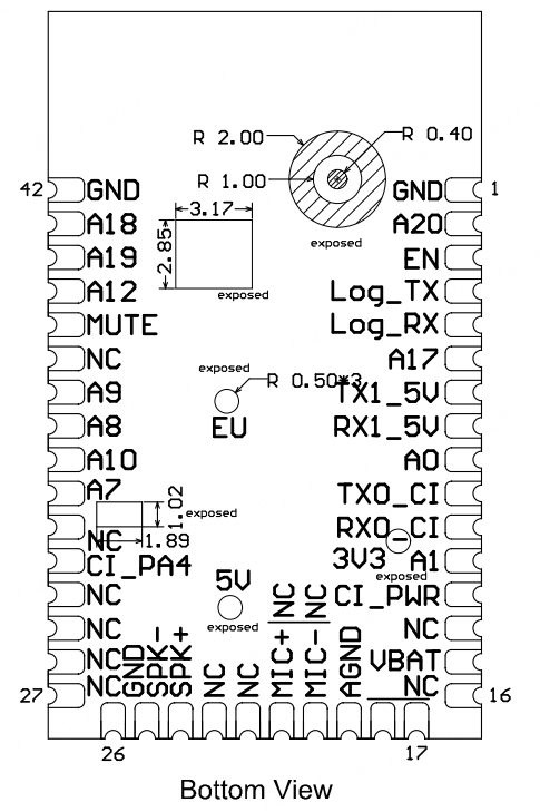 WBRV 模组规格书