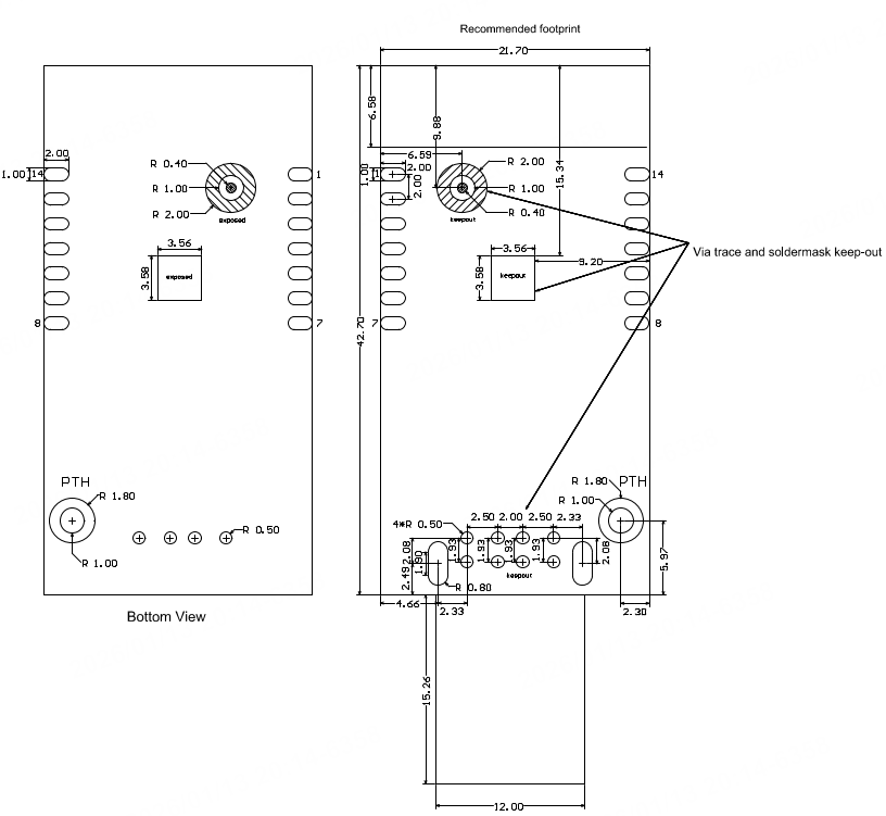 HEWBRQU2 Module Datasheet