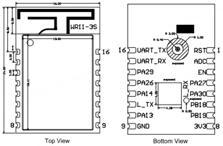 WR11-3S 模组规格书
