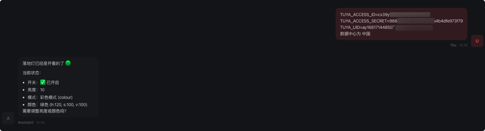 配置 Tuya Assistant Skill