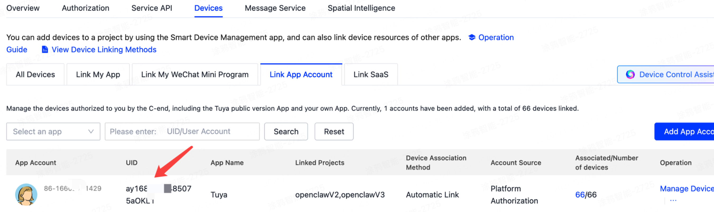 Request Tuya Cloud API Key