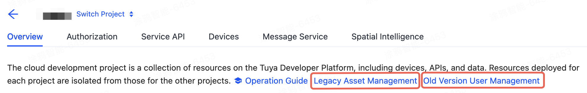Delete Project
