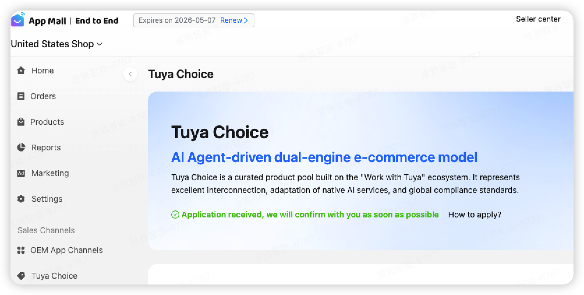 Enable Tuya Choice