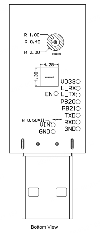 MDWBRCU2D 模组规格书