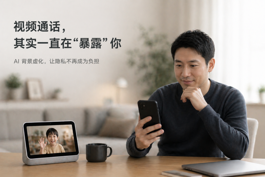 On-App AI视频隐私保护：3ms人像分割与双端实时背景虚化方案