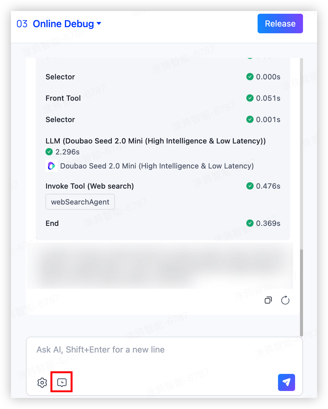 Agent Debugging and Preview