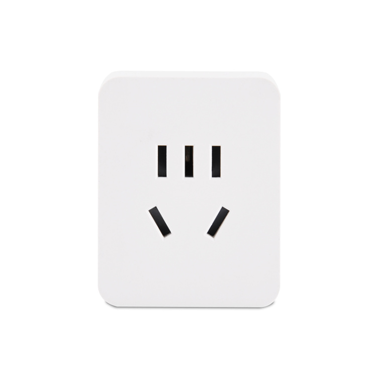 10A Chinese Standard Smart Wi-Fi Plug with Socket Power Metering Function
