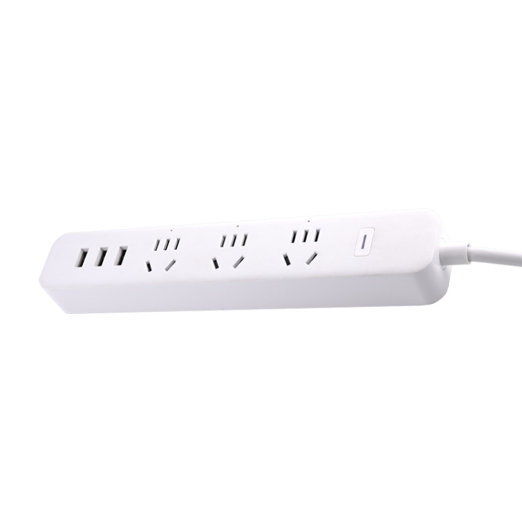 10A 3 Way+USB Wi-Fi Smart Power Strip Sub-control
