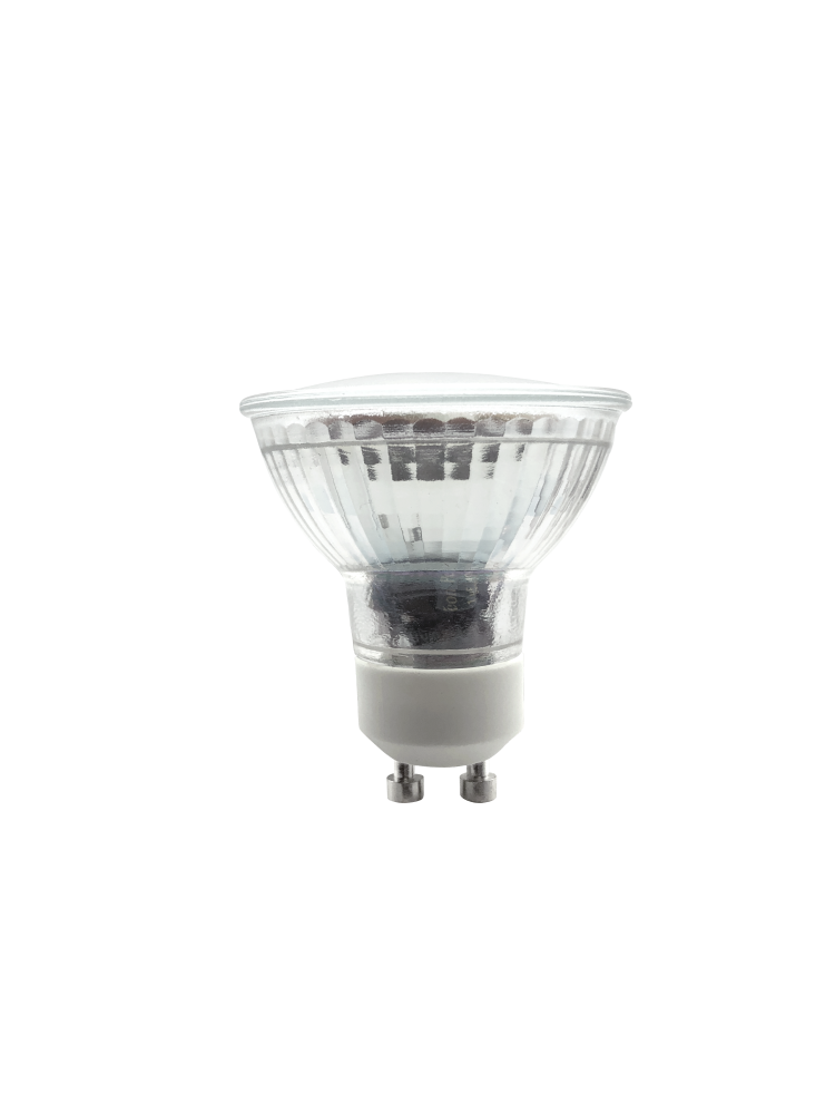 Smart wifi GU10 bulb, White color 5W full glass