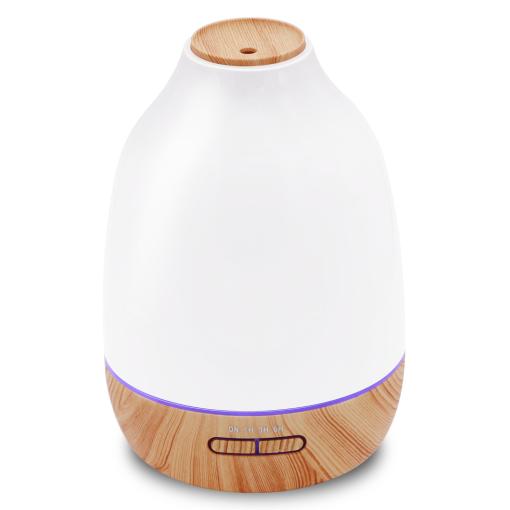 Ultrasonic Mist Humidifier Electric White 500Ml Home Aroma Essential Oil Diffuser