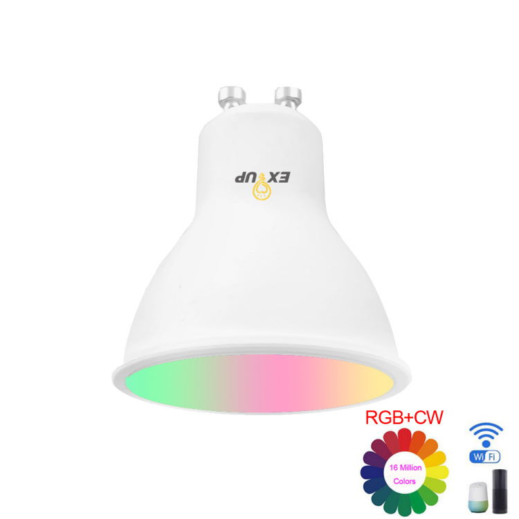 EXUP Wi-FI Smart Bulb GU10 5W RGBCW