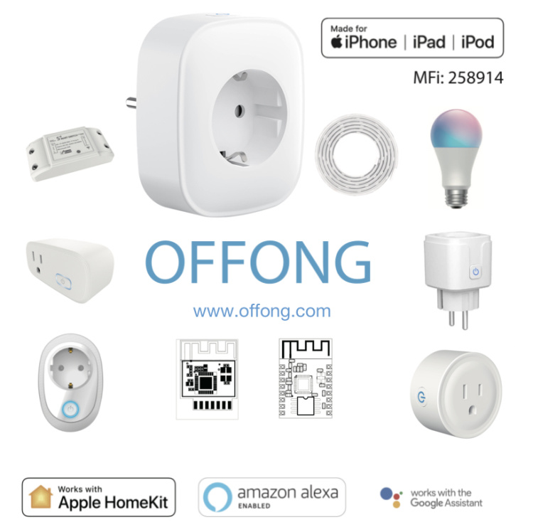 Offong Apple Homekit Smart Ceiling lamp/Light Bulb Wi-Fi