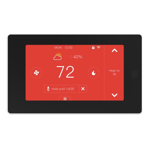 US Thermostat Alexa and Google Home Touchscreen Smart Wi-Fi Thermostat 24V with Zone Sensor