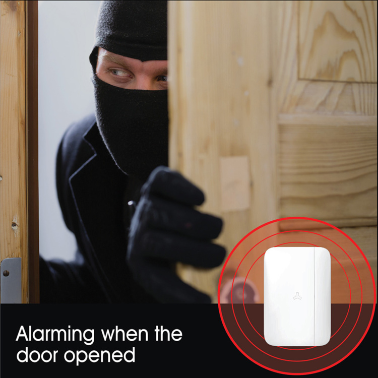 WiFi/4G/3G/2G Security Alarm System with Siren and Battery Backup
